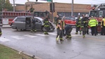 Six Hurt in Collision with Chicago Fire Apparatus