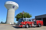 Lewisville Debuts New Fire Engine