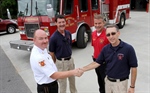 D'Iberville donates another fire truck - this one to Diamondhead