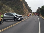 Fire Engine Hits Vehicle in Bonsall Area