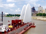 New Firefighting Barge Unveiled at Memphis River Landing