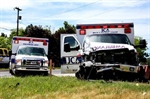 Ambulance Crashes into SUV En Route to Napoleon Elementary School