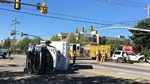 Ambulance Carrying Patient Overturns in Holladay (UT) Crash