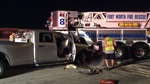 Man, 70, Injured After Crashing into FW Fire Truck