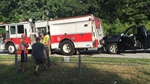 Crash Involving Fire Truck on US 123 in Pickens Co., South Carolina