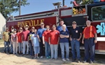 Community Volunteers Build Fire Station in Dolph