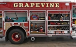 Grapevine (TX) Welcomes New Fire Engine with Push-In Ceremony