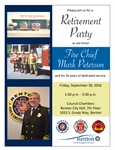 Retirement Party: Mark Peterson