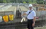 Foundation in Place for Augusta (ME) Fire Station