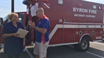 Northern Illinois District Donates Truck to Vergennes Fire Department