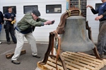 Historic Bell Removed from Pearl Street Fire Station in Enfield