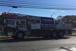 Firetruck Outside Pasadena Polling Station Not Owned By County