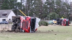 Black Ice Caused Two Fire Apparatus to Crash Near Inverness (Scotland)