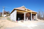 Blowing Rock Fire Station 3 Under Construction on Aho Road