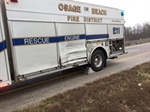 Osage Beach fire truck damaged in chain reaction crash