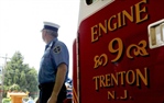 Trenton (NJ) Firefighter Injured in Fall from Fire Apparatus