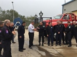 Refinery Terminal Ceremoniously Retires Brush Truck, Donates It to Volunteer Department