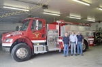 Martinton unveils new fire truck