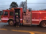 Kansas City Fire Apparatus Catches on Fire as Crew Responds to Call