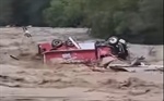 TN Volunteer Fire Department Station, Tanker Washes Away in Helene Floodwater