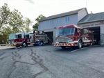 Two PA VFDs Donate Pumper and Equipment to Burnsville (NC) VFD