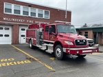 Millinocket (ME) FD Receives New Pierce Pumper, Portable Message Board