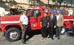 Fontana (CA) Rotary Club Helps Donation of Fire Apparatus to Mexico