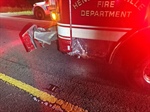 Hendersonville (TN) FD Pumper Hit at Accident Scene