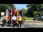 Macon-Bibb County (GA) FD Apparatus Overturns While Responding to Emergency
