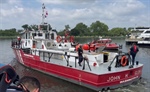 D.C. Fire and EMS’ Fire Boat Back in Water After Years of Repairs Are Completed