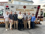 Narberth Ambulance Unveils New Ambulance with Lower Merion (PA) Commissioners