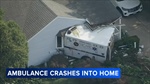 Four Hospitalized After Ambulance Crashes Into Mount Holly (NJ) Home