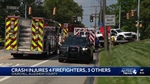 Seven People Taken to Hospital After Fire Apparatus Collision in Wilkinsburg (PA)