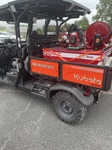 Fire Department Practices with Brush Buggy for Wildfires