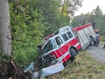 One Charged, License Suspended After Fire Truck Crash in Ontario (Canada)