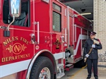 Niles (IL) FD Holds Push-In for New $895K Pumper