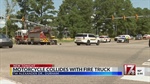 One Dead in Fire Apparatus, Motorcycle Crash in NC