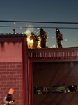 Fire at OR Station Damages Building, Vehicles; Neighbors Help with Garden Hose