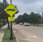 New Signs Near Fire Station Warn Drivers to Yield to Fire Trucks