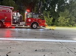 MI Fire Department Vehicle Struck at Accident Scene