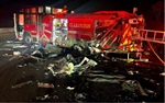 Two FFs Injured When Tractor-Trailer Strikes Fire Apparatus at Accident Scene