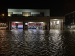 NJ Fire Company Station Floods During Nor-Easter Storm