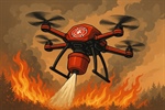 These High-Tech Wildfire Fighting Drones were Just Backed by a $60M Investment