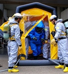 Deconning Contaminated Hazmat Gear