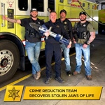Fire District Recovers Stolen Extrication Tool