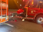 Vehicle Hits Two Fire Apparatus, Knocking Them Out of Service, in WV