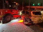 Fire Apparatus Struck During Multi-Vehicle Crash on Icy Ann Arbor (MI) Roads