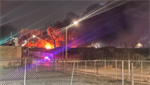 VIDEOS: Firefighters battle massive junkyard fire in Missouri