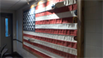 Alabama firefighters turn old hoses into American flag displays