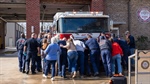 Perry (GA) Holds Push-In for New Pierce Pumper